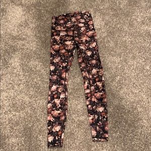 Lululemon floral leggings